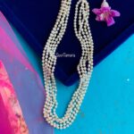 Pearl 5 Line Chain - 18 inch