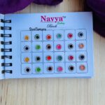 Navya Small Silver Stone Bindi Book