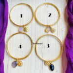 Charms Bangle Bracelets - Size 2.6