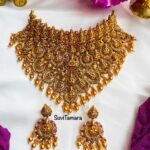 Grand Lakshmi Choker - Gold