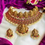 Lakshmi Mango Guttapusalu Bridal Choker