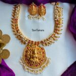 Nagasi Lakshmi Mango Guttapusalu Necklace