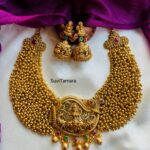 Antique Gold Loreal Lakshmi Necklace