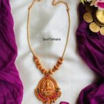 Micro Gold Plated Lakshmi Addigai