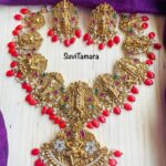 Dasavatharam Necklace - Coral Beads