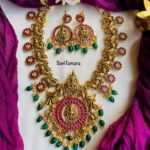 Antique Lakshmi Peacock Necklace