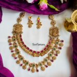 Layer Lakshmi AD Stone Necklace