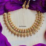 Lakshmi Coin Gold Necklace