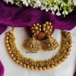 Golden Beads Samantha Necklace