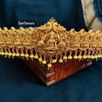 Lakshmi Elephant Carved Golden Bridal Hipbelt