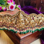 Antique Gold Nagasi Lakshmi Peacock Hipbelt