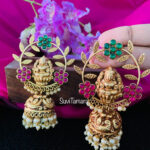 Lakshmi Floral Jhumkas - PREBOOK