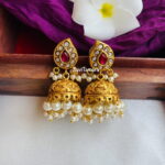 Mango Jadau Kundan Jhumkas - READYTOSHIP