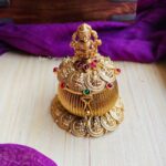 Lakshmi Coin Kumkum Box