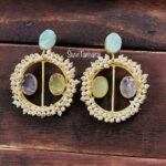 Pearl Partition Earrings