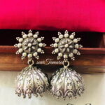 Flower Stud Jhumkas