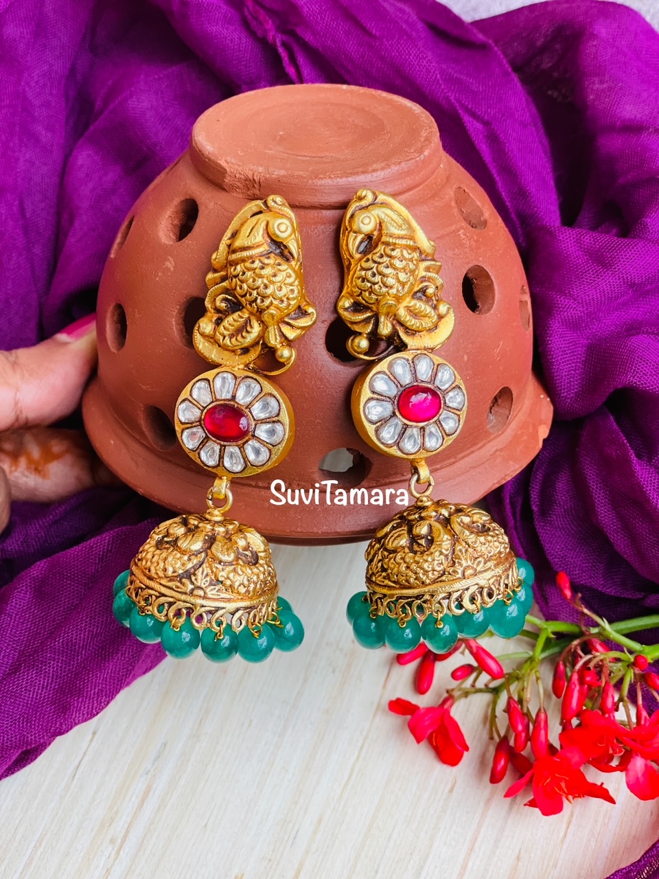 Kundan Jhumka Earrings Jewelry/ Chand Bali Jhumkas / Chandelier Earrings/bollywood  Celebrity Earring/kundan Earrings - Etsy | Indian jewellery design earrings,  Fashion jewelry earrings, Celebrities earrings