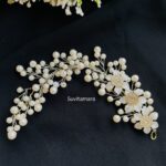Floral Pearl Tiara / Hair Accessory