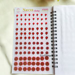 Navya Designer Colour Stone Bindi Book