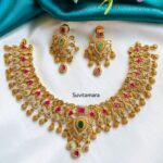 Thilak AD Stone Drops Necklace