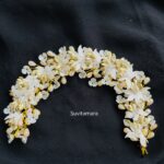 Flowers Pearls Hair Accessory