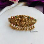 Antique Gold Lakshmi Kemp Hair Clip