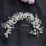 Pearl Flower Crystal Tiara Hair Accessory