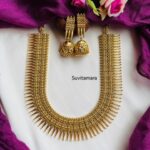 Antique Kerala Style Mullai Mottu Necklace