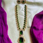 Green Pendant Victorian Diamond Nita Necklace