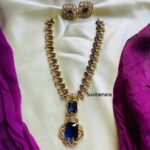 Purple Pendant Victorian Diamond Nita Necklace