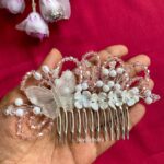 Butterfly Crystal Silver Hair Tiara