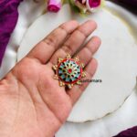 Meenakari Finger Ring