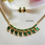 Antique Palakka Green Mango Choker