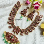 Double Sided Kemp Kundan Mango Necklace