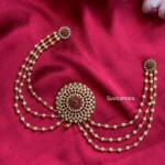 Ruby CZ Stone Jada Billa Hair Accessory