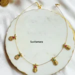 Lakshmi Coin Jadau Kundan Invisible Necklace