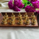 Lakshmi Small Kumkum Box - (SET OF 10)