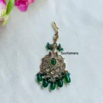 Green Beads Victorian diamond Nethichutti