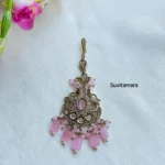 Pastel Pink Beads Victorian diamond Nethichutti