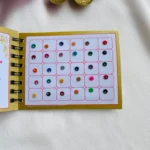 Swastik single stone Bindi Book - size 4