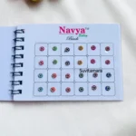 Navya Round stone bindi Book - size 5