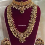 Guttapusalu Gold Semi Bridal Set