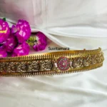 Antique Ruby Green Kundan Hip Belt