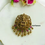 Lakshmi Ruby Green Kemp Hair Accessory