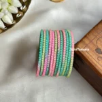 Multicolor Crystal Stone Premium Glass Bangles