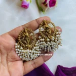 Radha Krishan Pearl Earrings