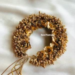 Golden Rose Pollen Artificial Hair Accessory