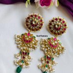 Jadau Kundan Pearl Layer Earring