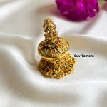 Lakshmi Floral Kumkum Box