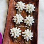 Premium Jasmine Hair Comb - Set of 6